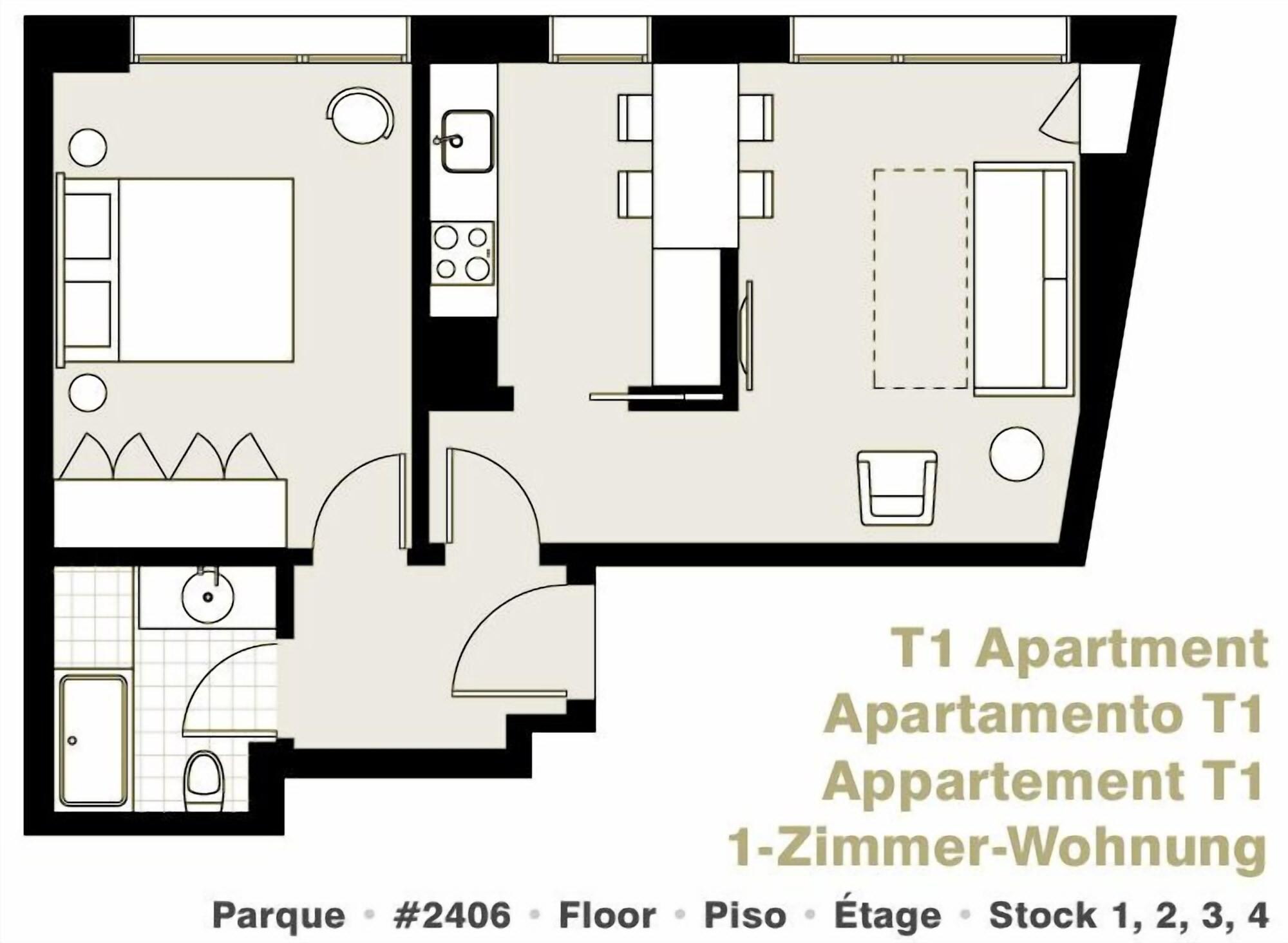 Lisbon Serviced Apartments - Parque Exterior foto